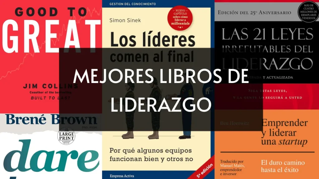 Portada mejores libros de liderazgo