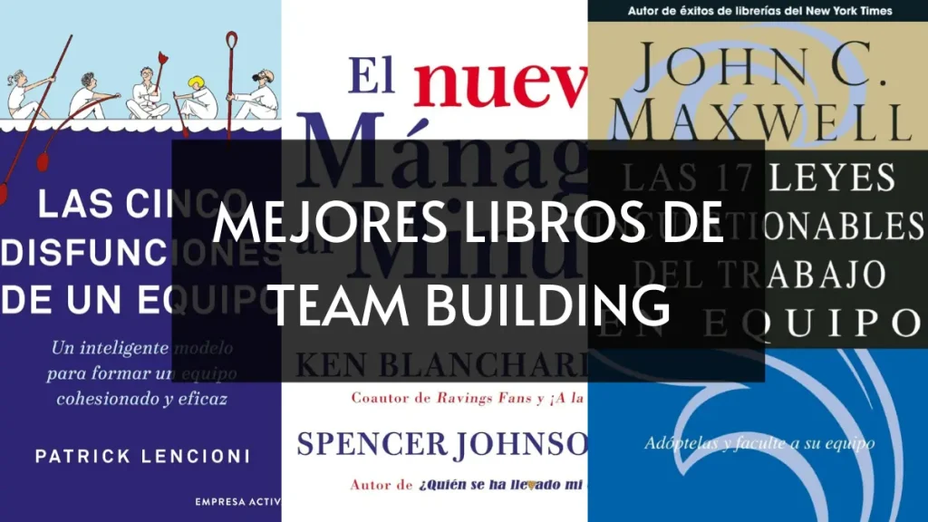 Portada mejores libros de team building