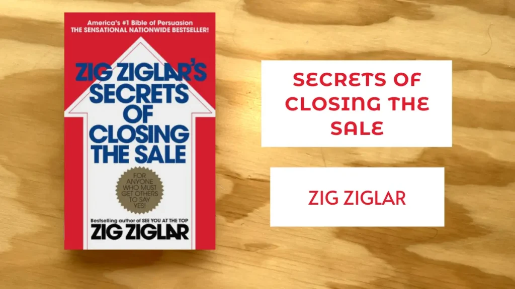 Portada Secrets of Closing the Sale por Zig Ziglar